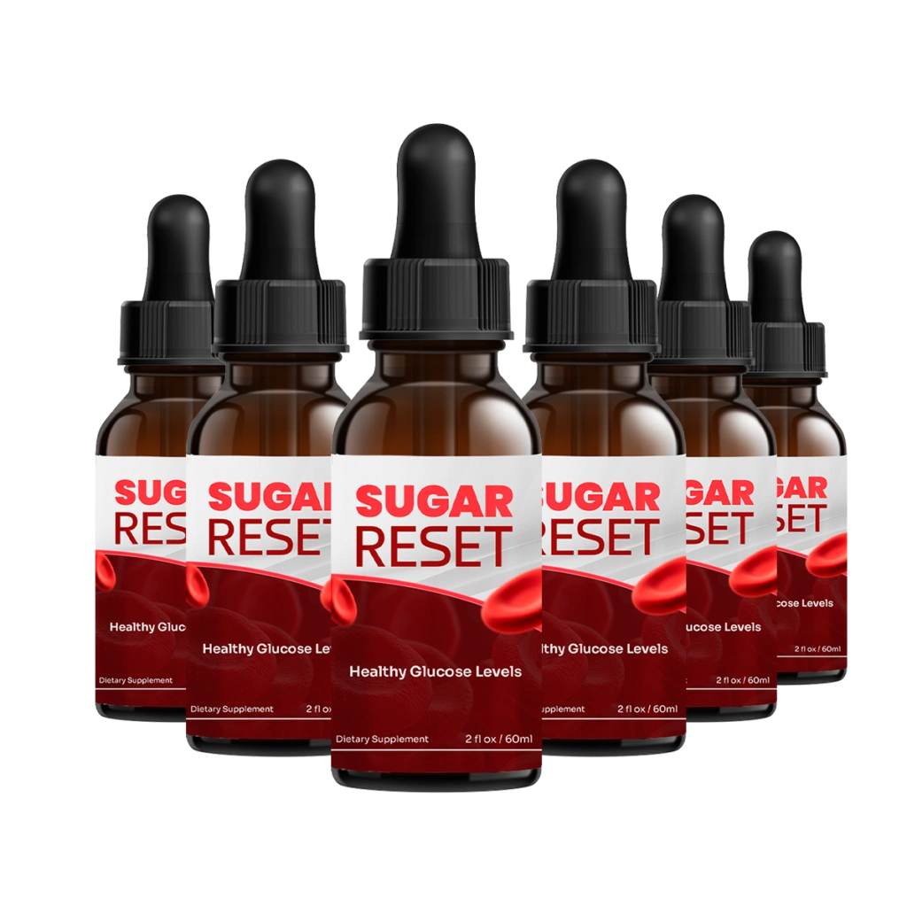 Sugar Reset 6-bottle bundle maximum savings 180-day supply of liquid glucose support drops